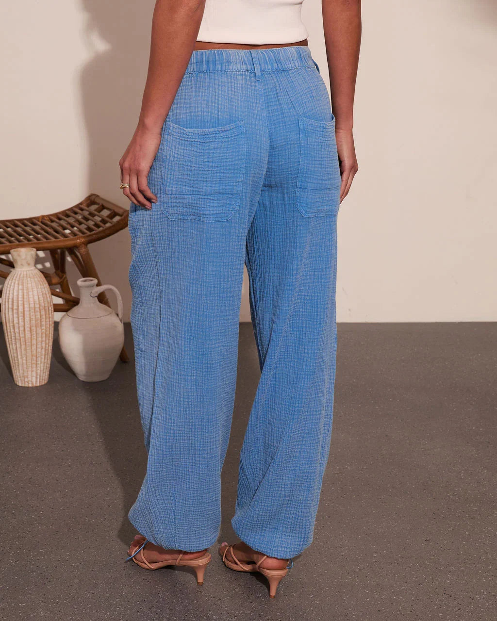 Loela Mid Rise Drawstring Joggers