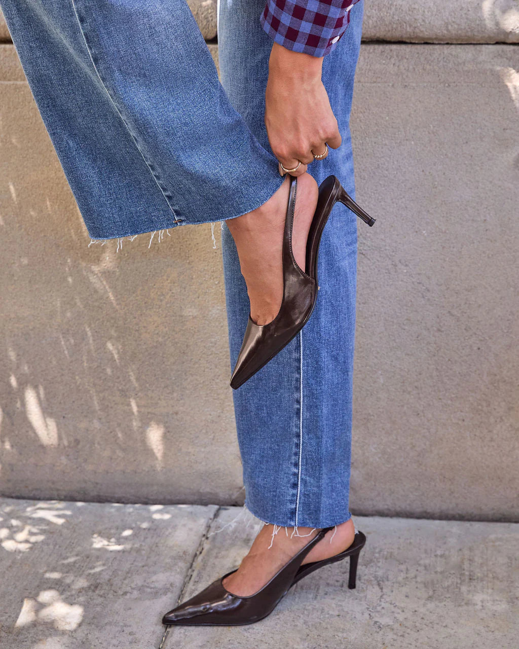 Isaline Leopard Slingback Heels