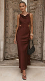 Amy Maxi Dress Chocolate