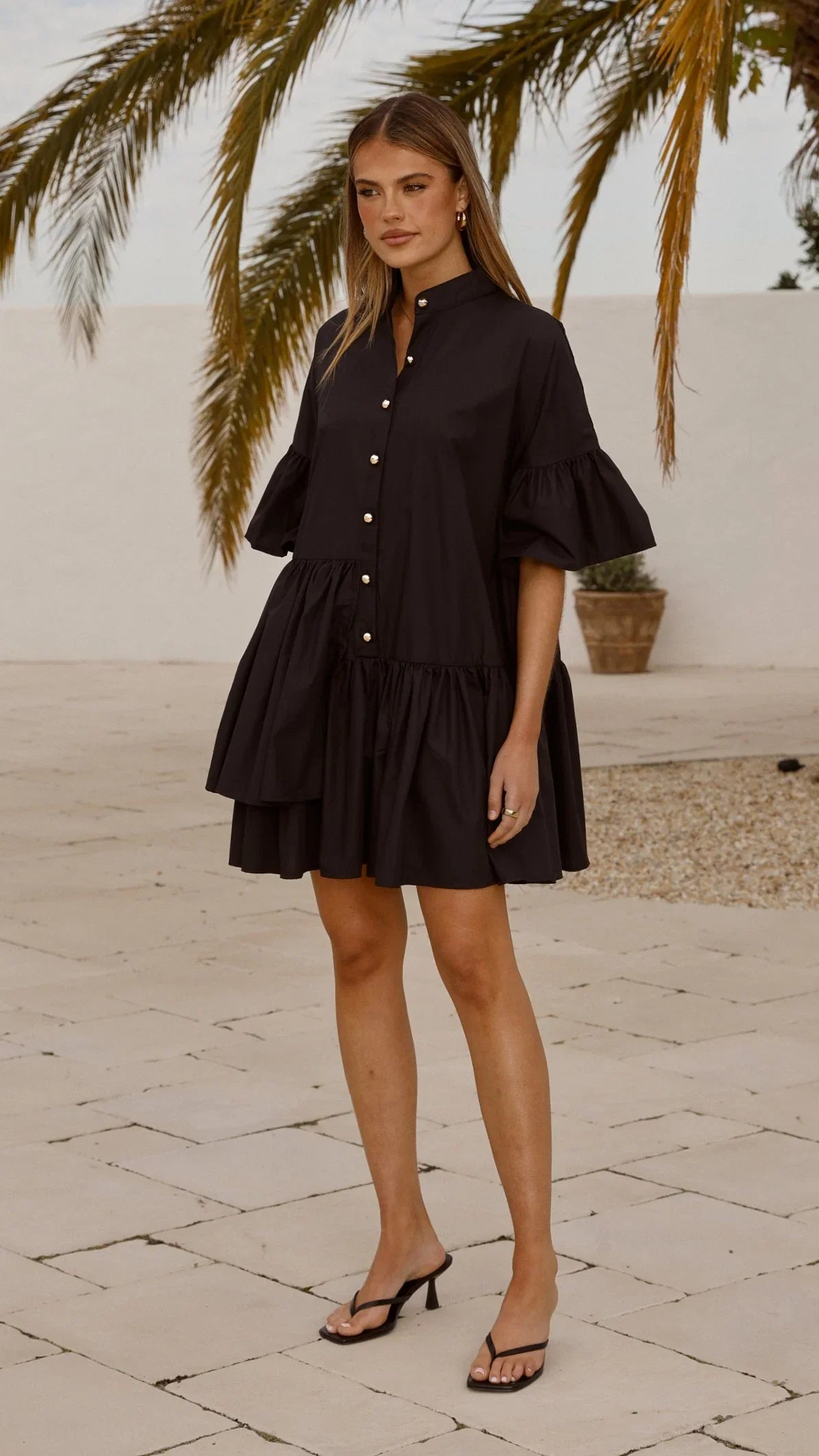Viola Mini Dress Black
