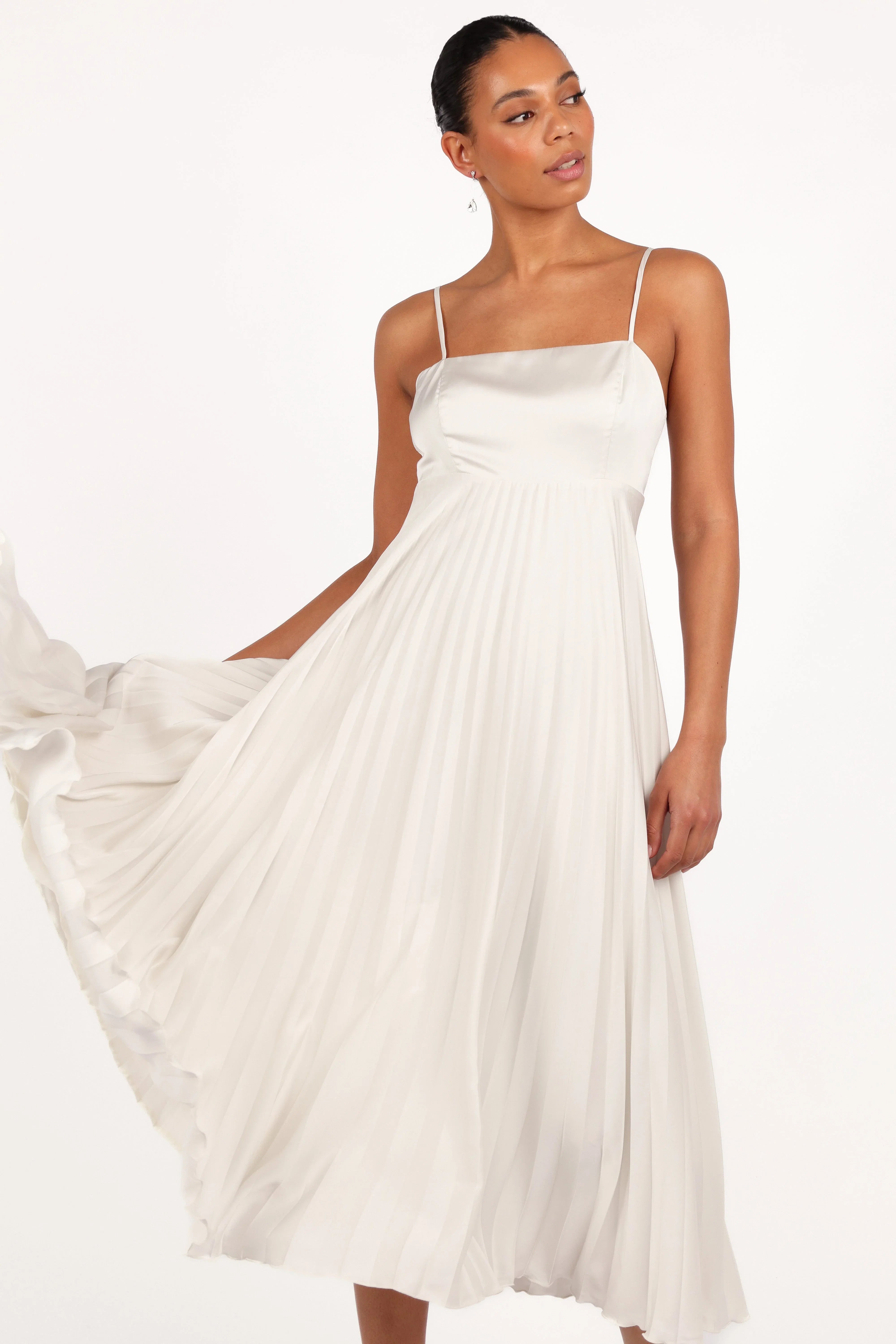 Keegan Maxi Dress White