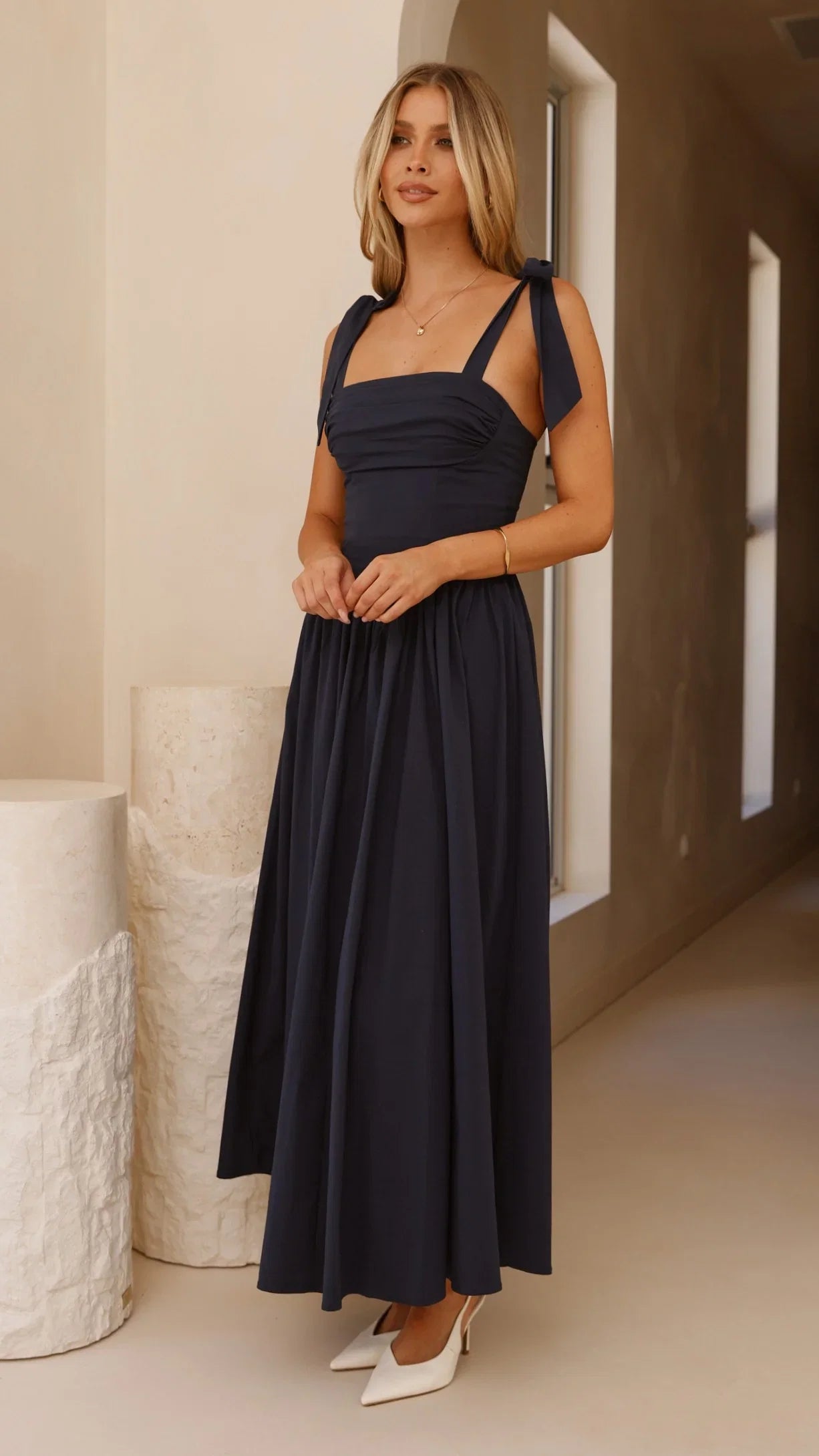 Haisley Maxi Dress Navy