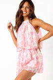 Isabelle Romper Pink Floral
