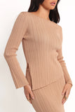 Vienna Knitted Set Beige