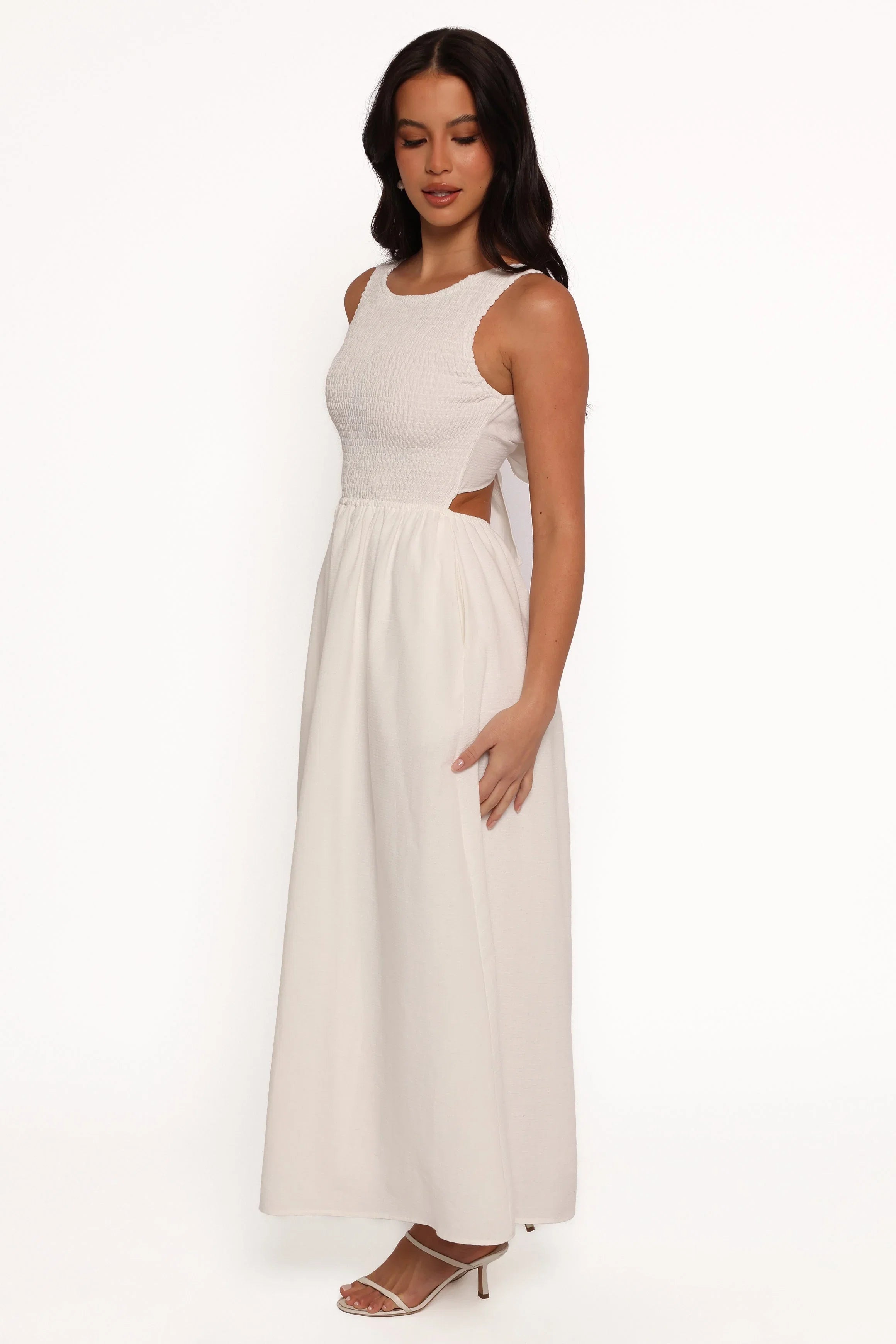 Lillie Maxi Dress White