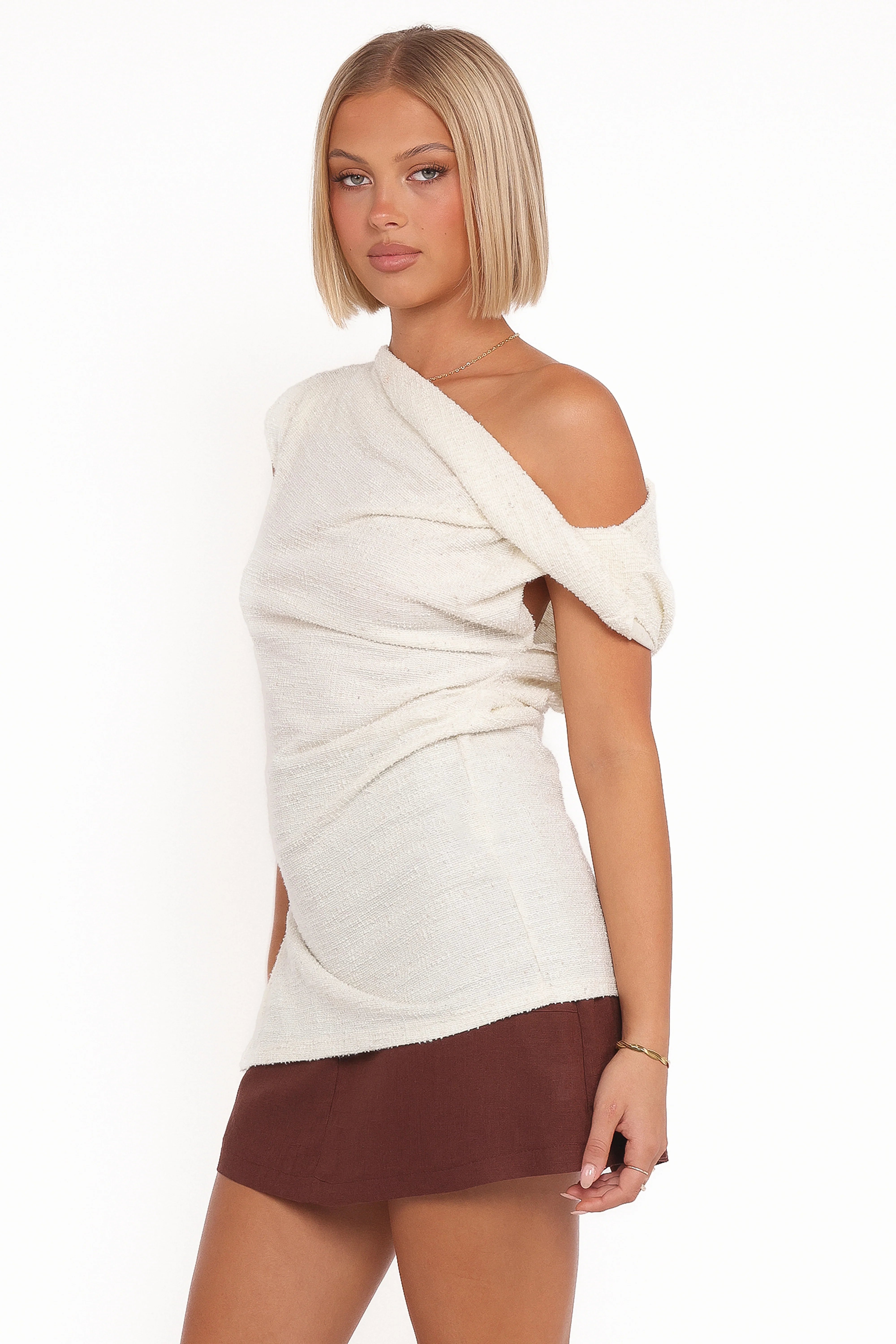 Selma Knit Top Cream