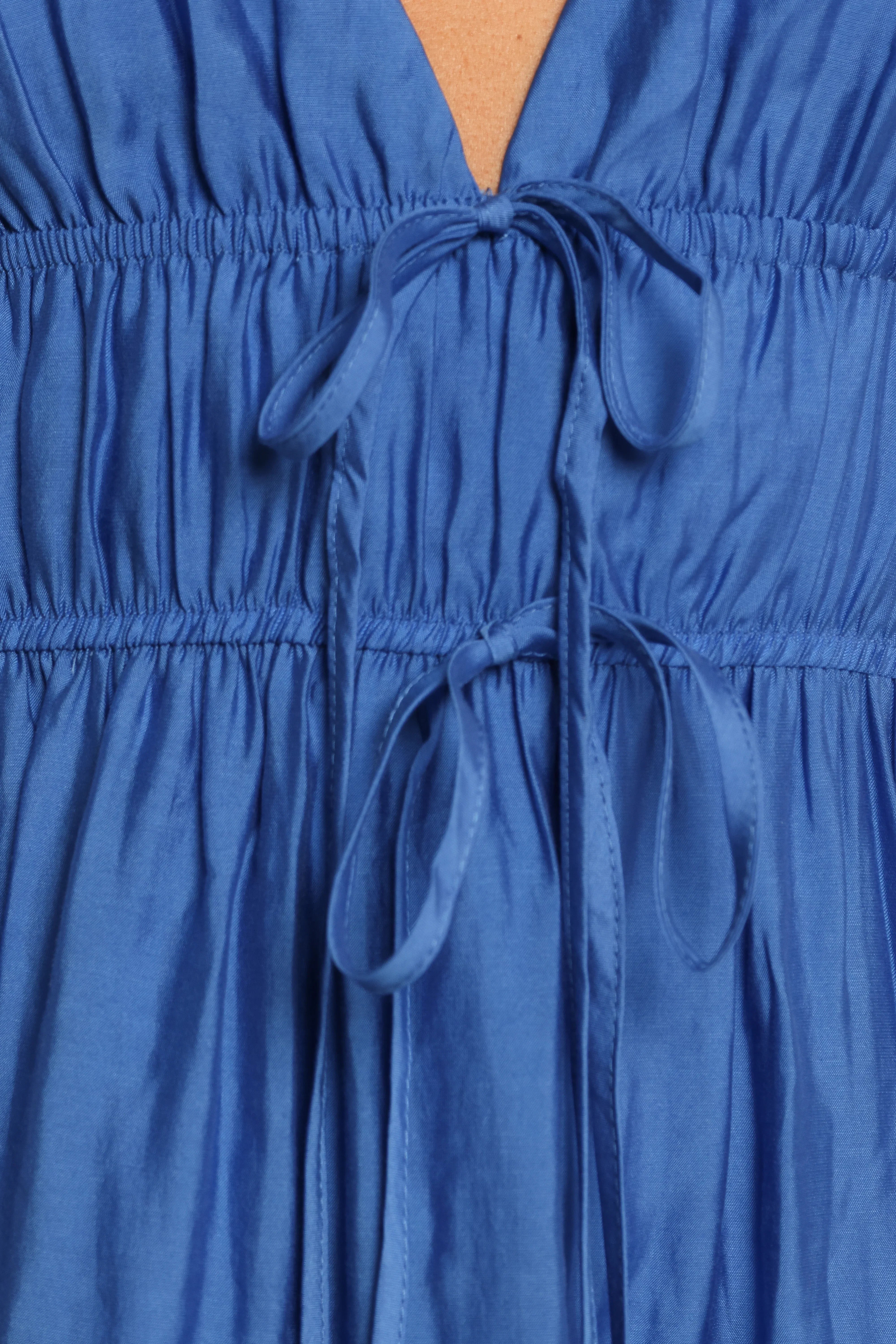 Elowen Midi Dress Cobalt Blue