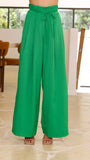 Melinda High Waist Pants Green
