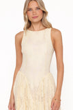 Denny Maxi Dress Butter Yellow