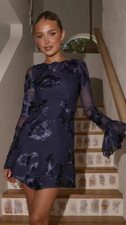 Lanesia Mini Dress Navy