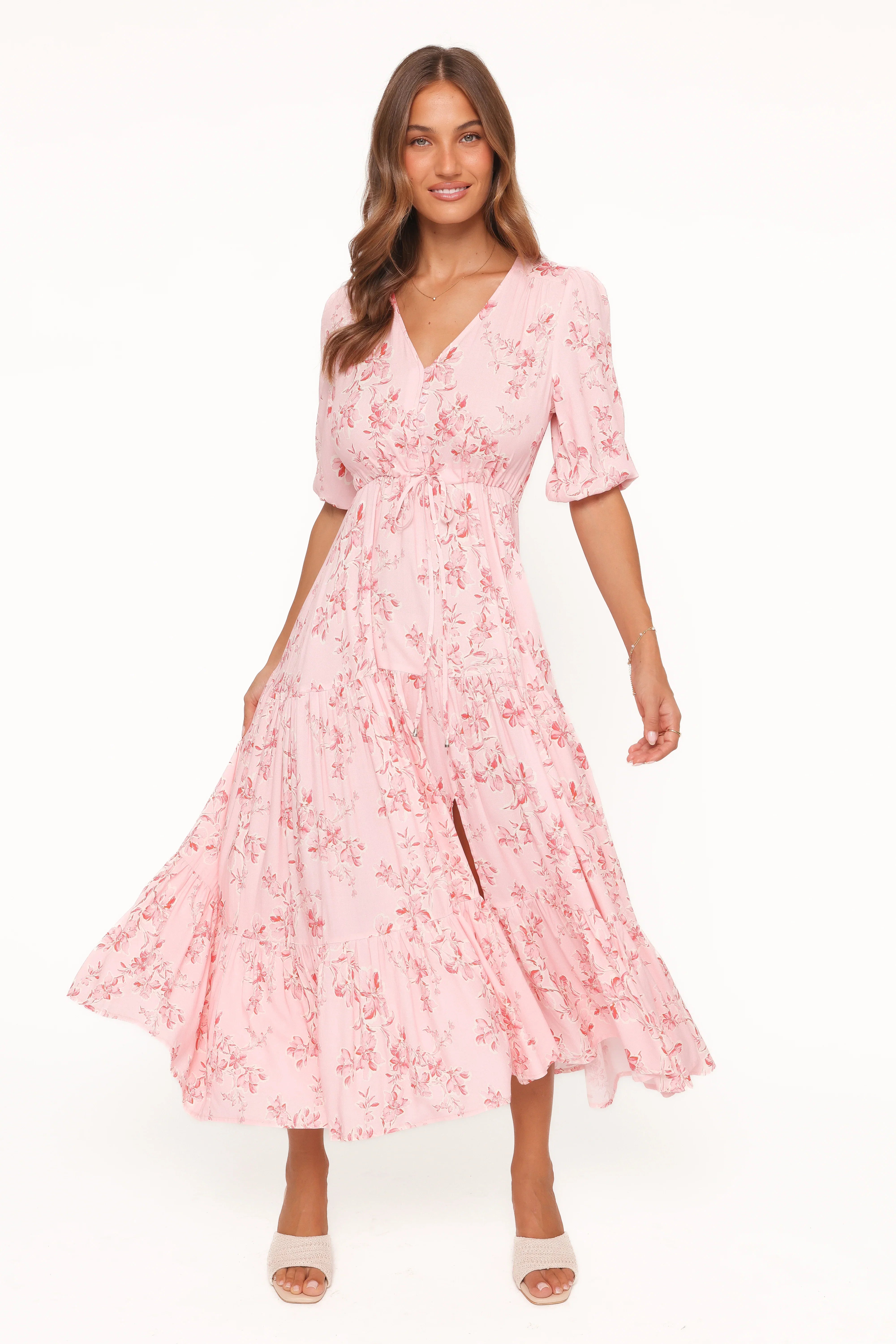 Kelda Dress Rose Pink Floral