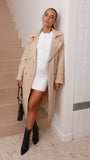 Byron Trench Coat Camel