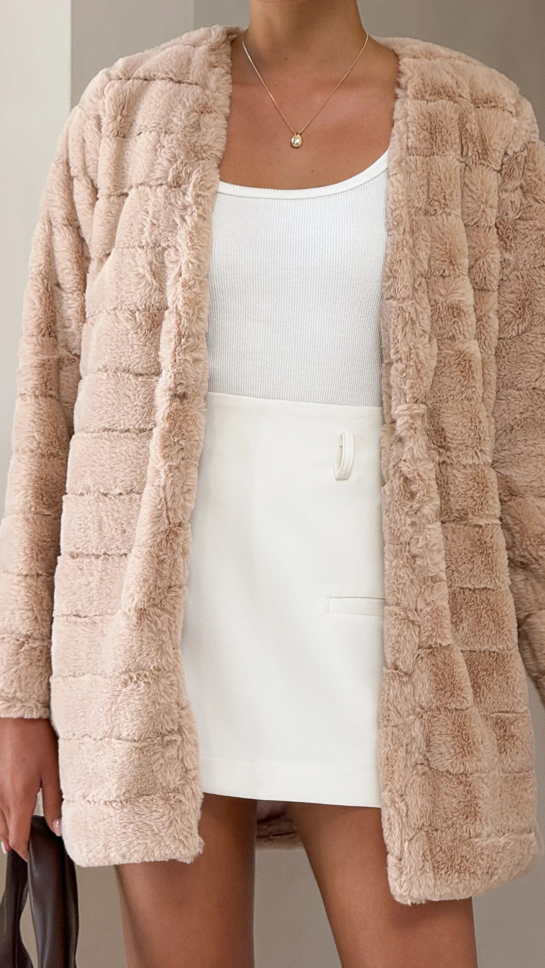 Tully Longline Jacket Camel