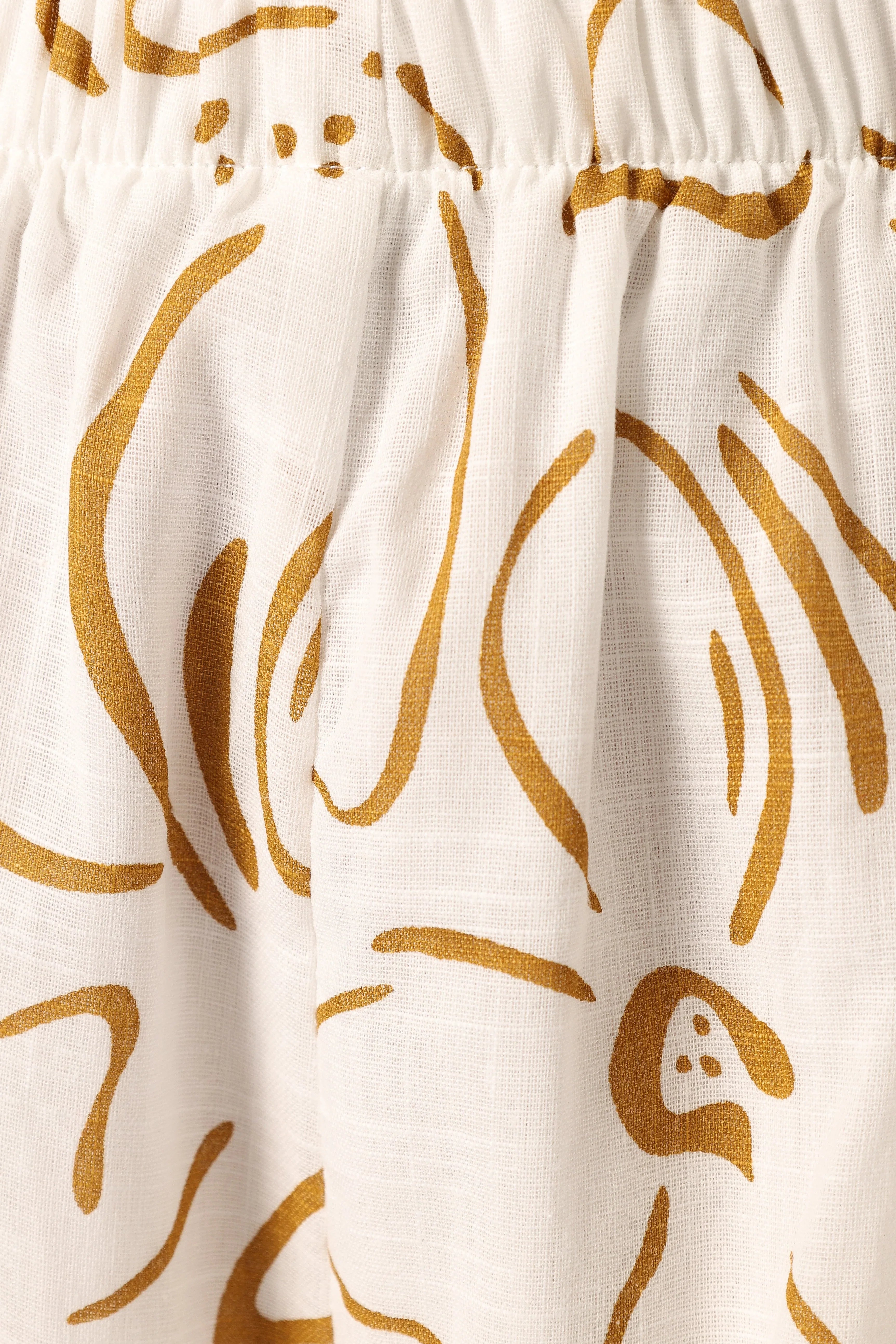 Tayla Short Set White Beige