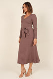 Reigan Dress Mocha