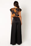 Taya Two Piece Set Black