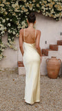Willow Maxi Dress Lemon
