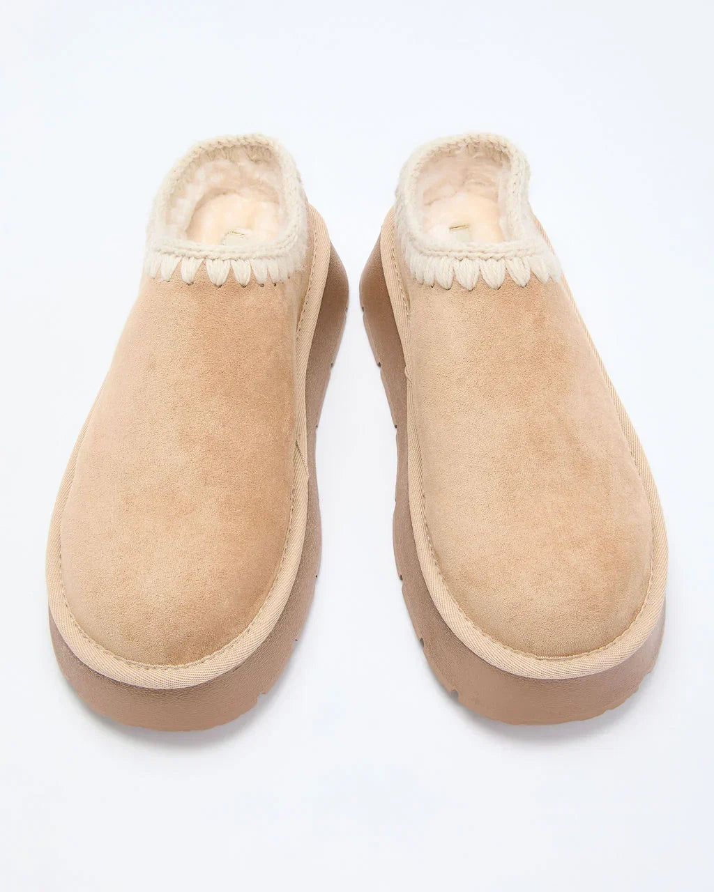 Emberlane Embroidered Platform Mules