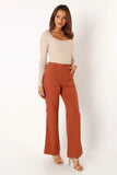 Nico Wide Leg Jean Tan
