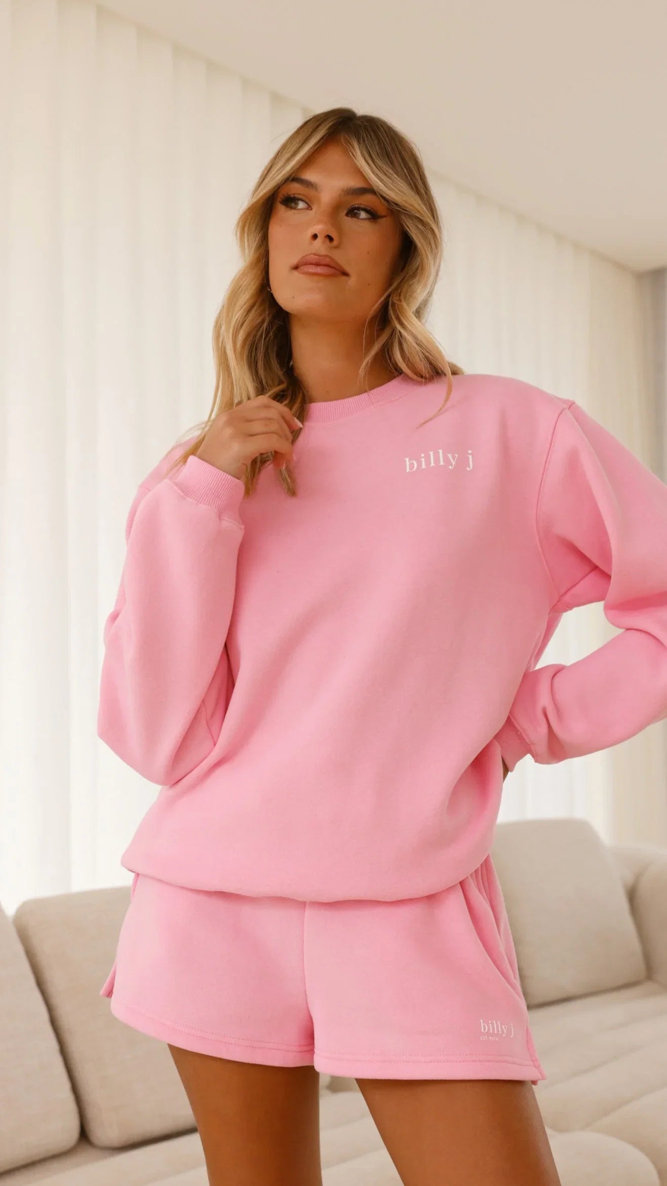 Billy J Shorts Pink