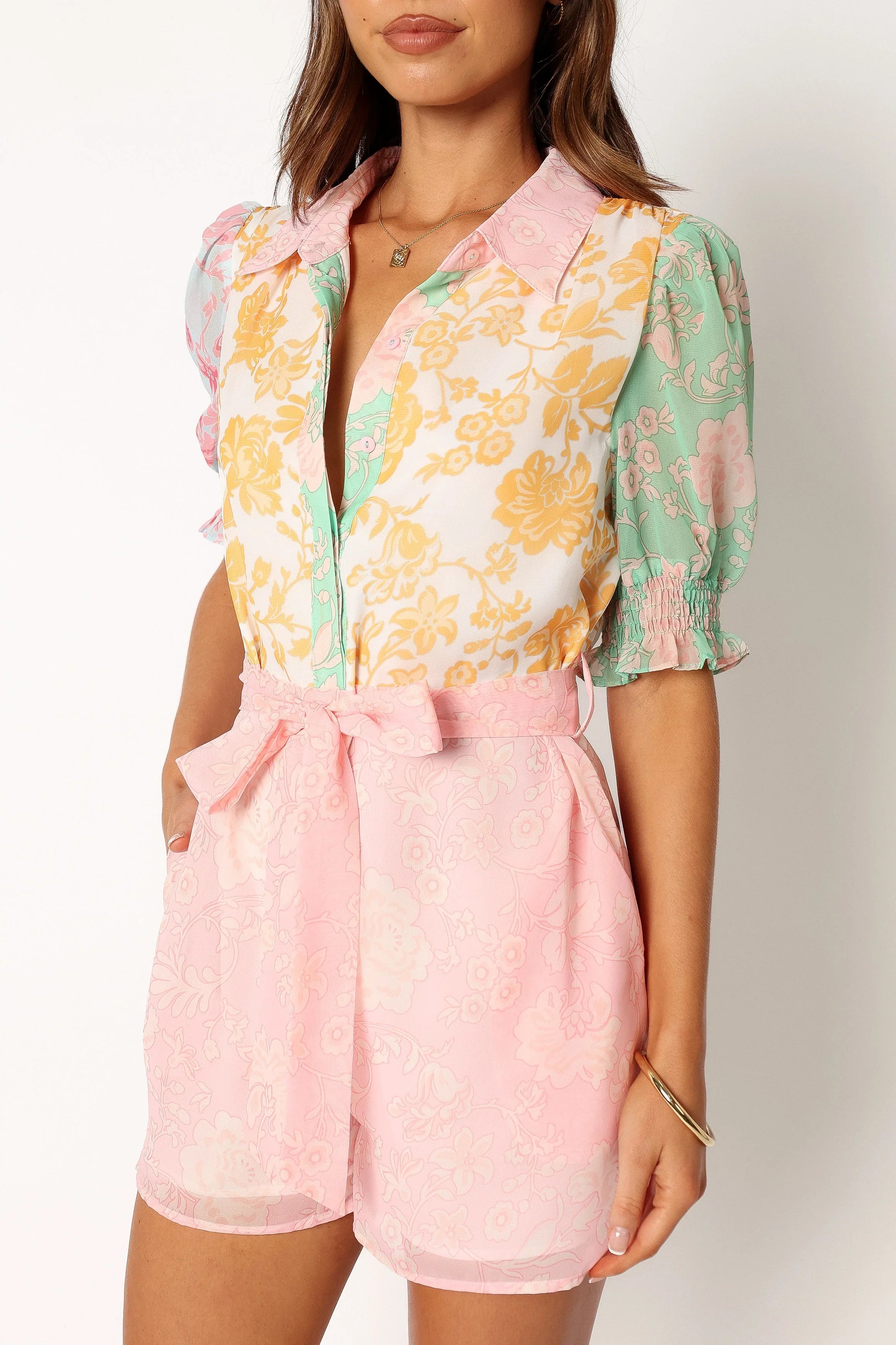 Polly Romper Multi