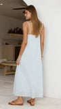 Aspen Maxi Dress Baby Blue