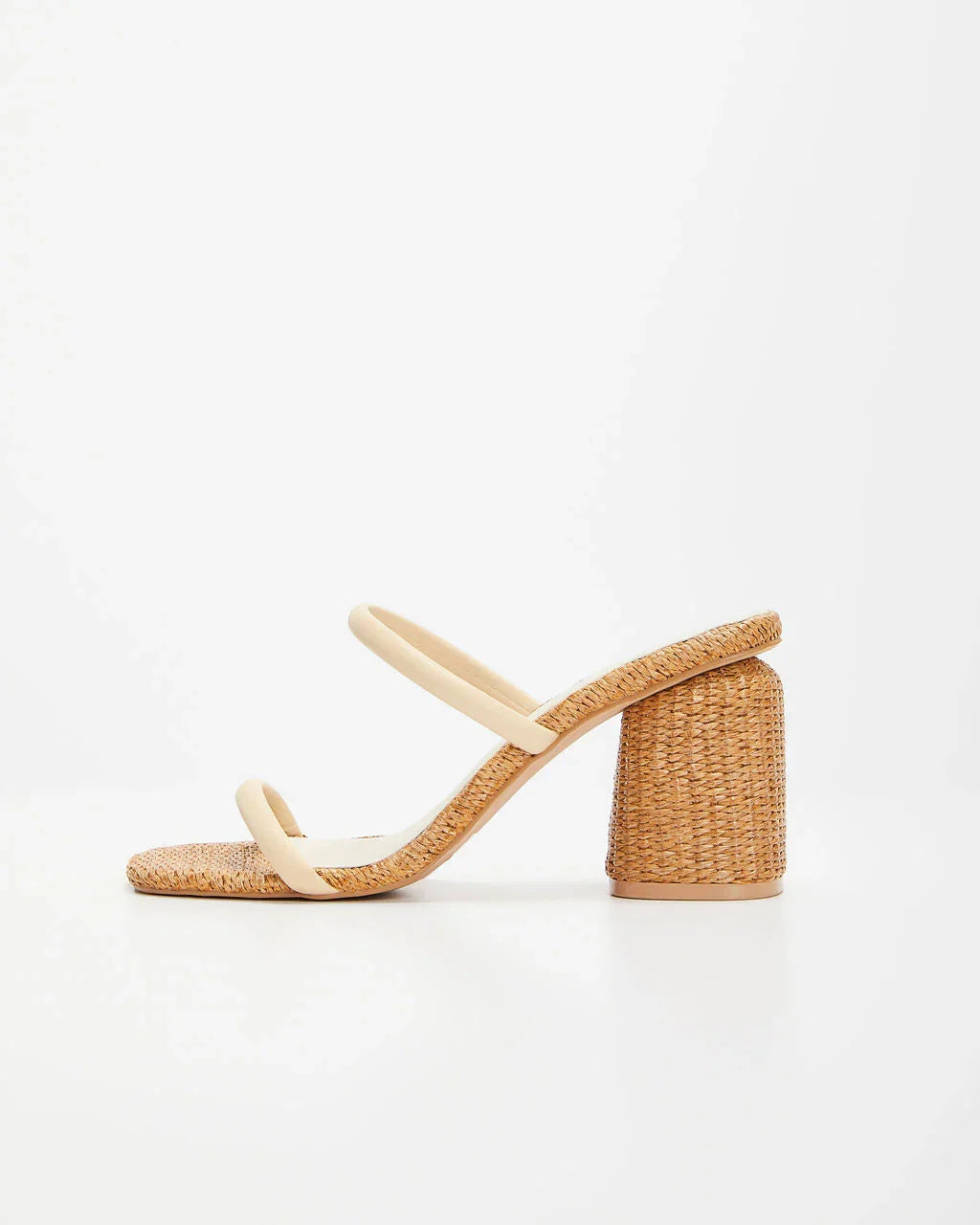 Margaret Woven Heeled Sandal