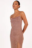 Diani Dress Banksia Brown