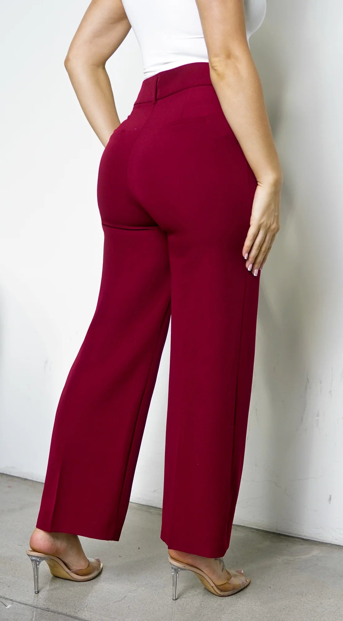 Rivane Pants Burgundy