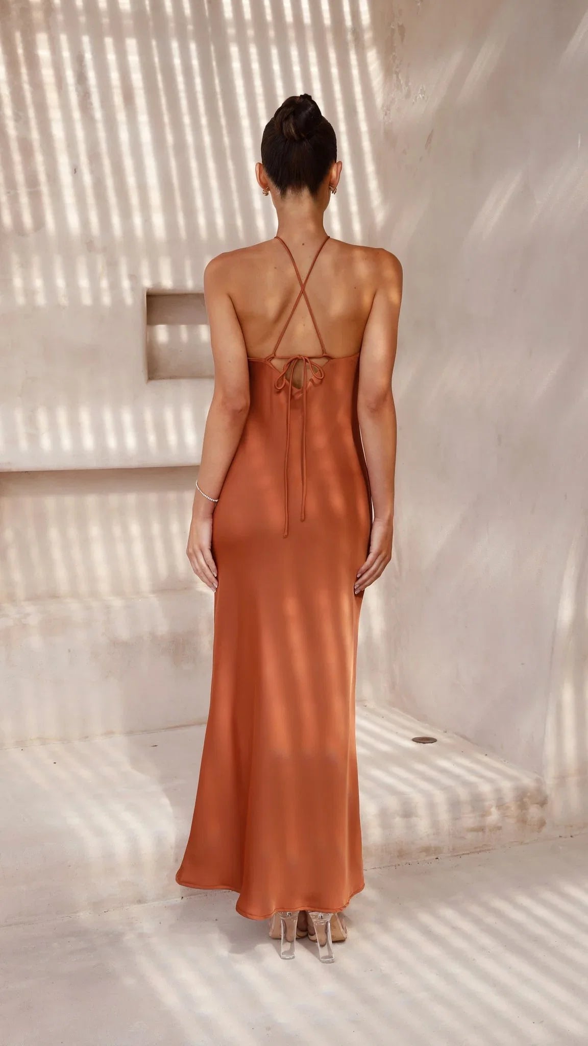 Chiara Maxi Dress Copper