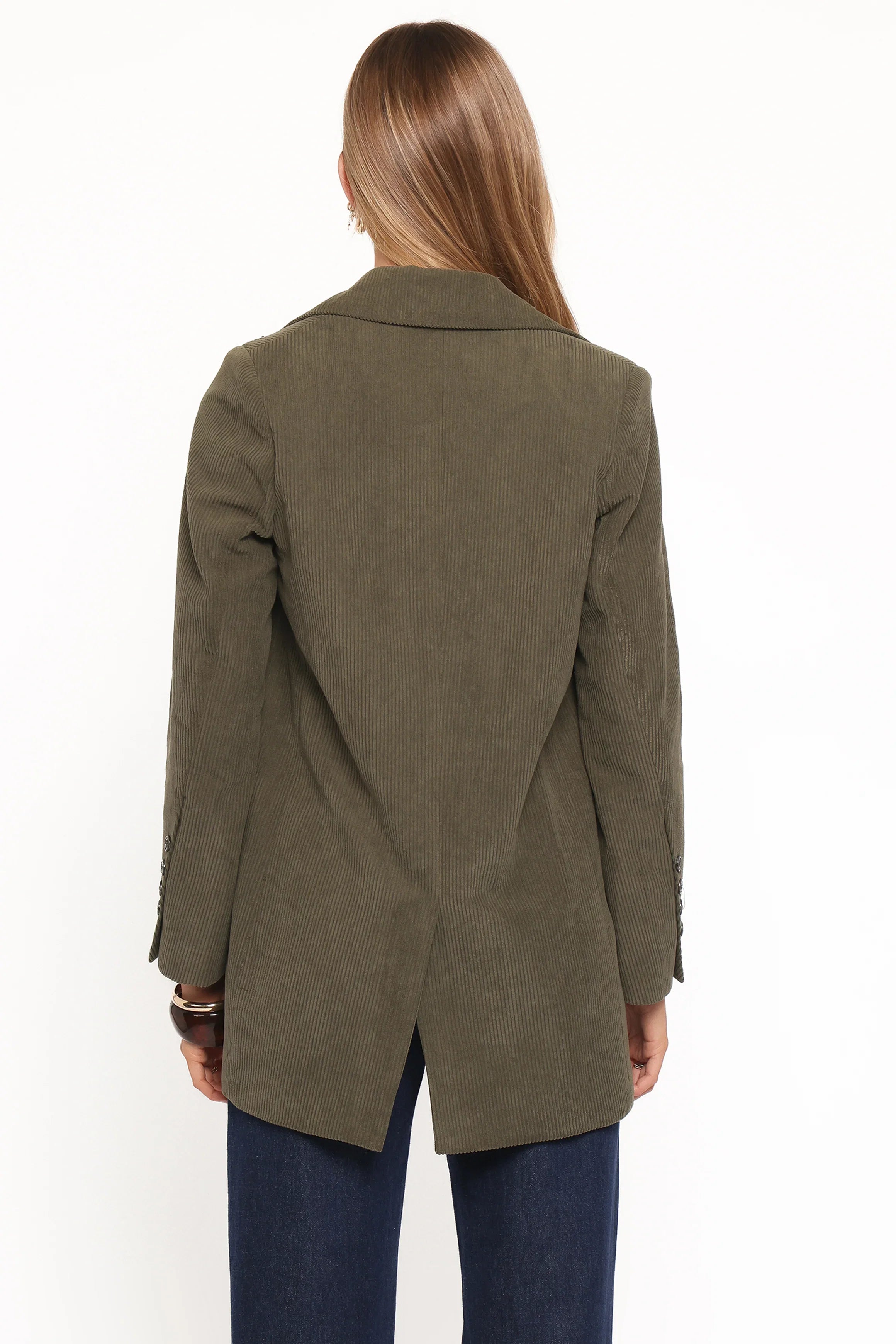 Madi Corduroy Blazer Olive