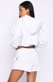 On My Own Terms Lounge Shorts Grey Marle
