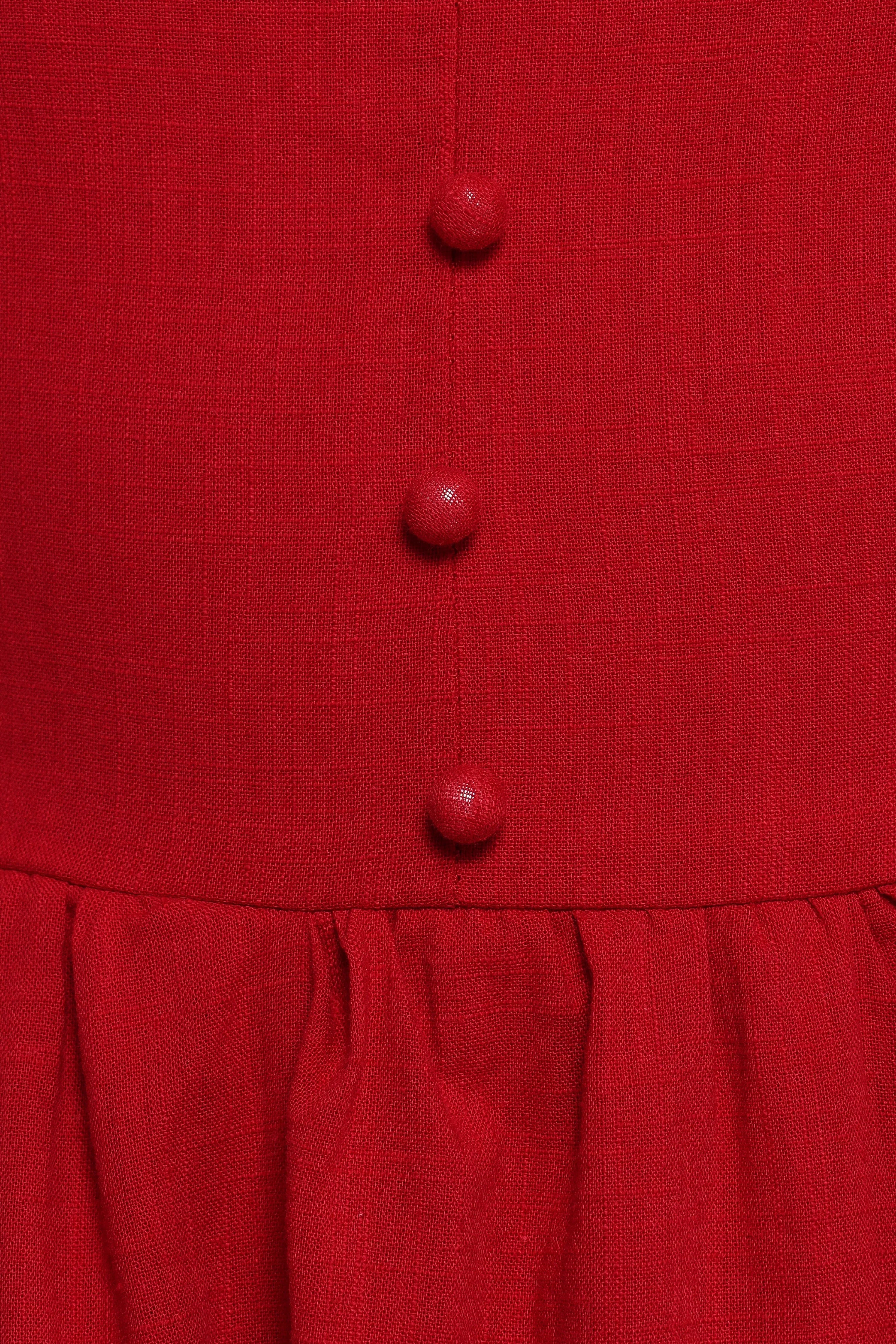 Caty Maxi Dress Red