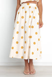 Phillipa Skirt Beige Spot