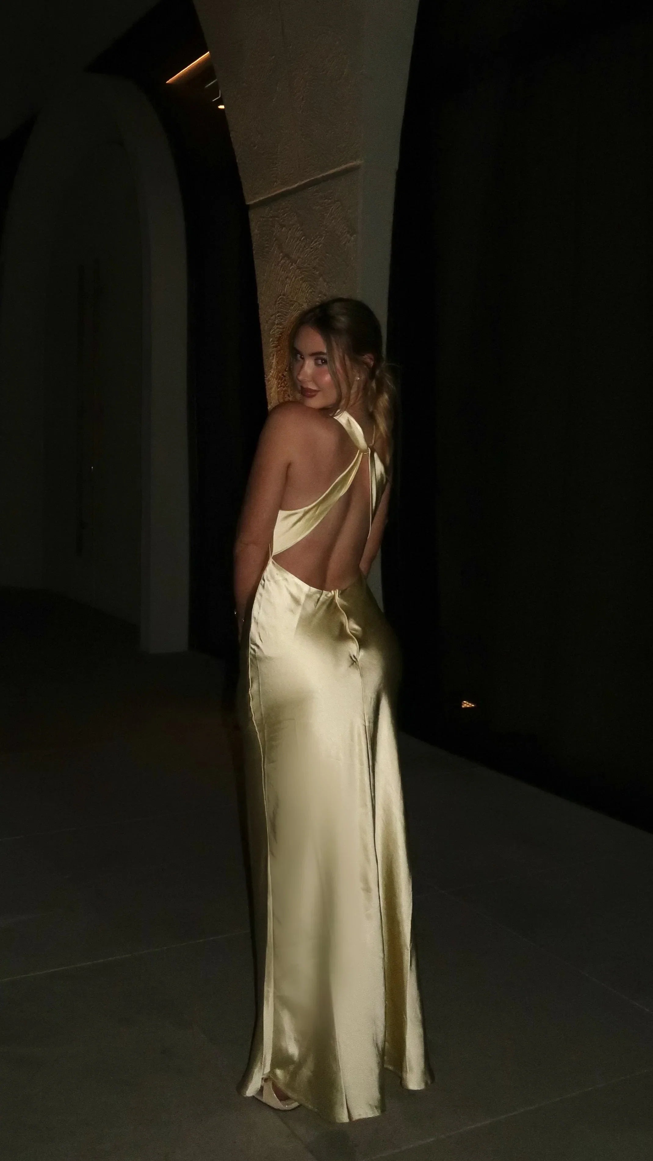 Eva Maxi Dress Yellow