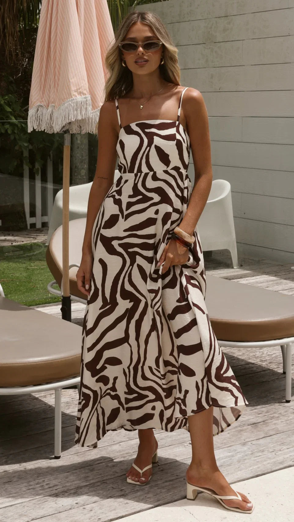 Jaylene Maxi Dress Luna Mocha