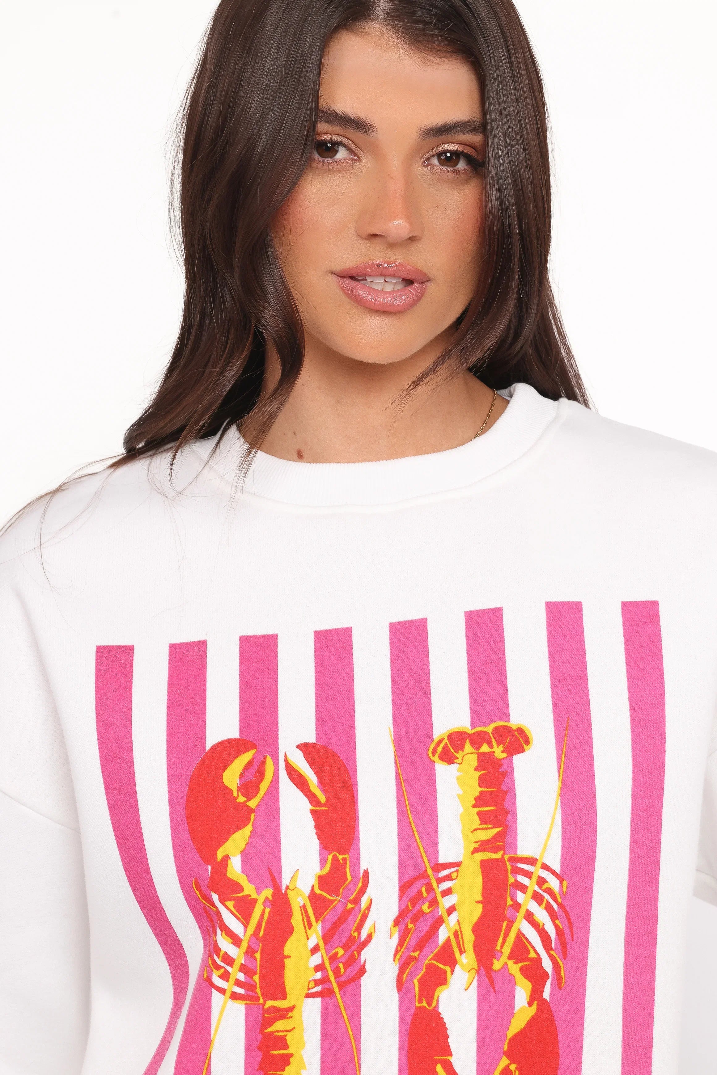 Goodwin Lobster Sweatshirt White