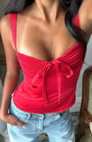 Blushing Belle Top Red