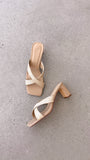 Camila Heel Natural Raffia