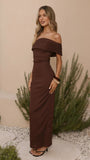 Freeda Maxi Dress Chocolate