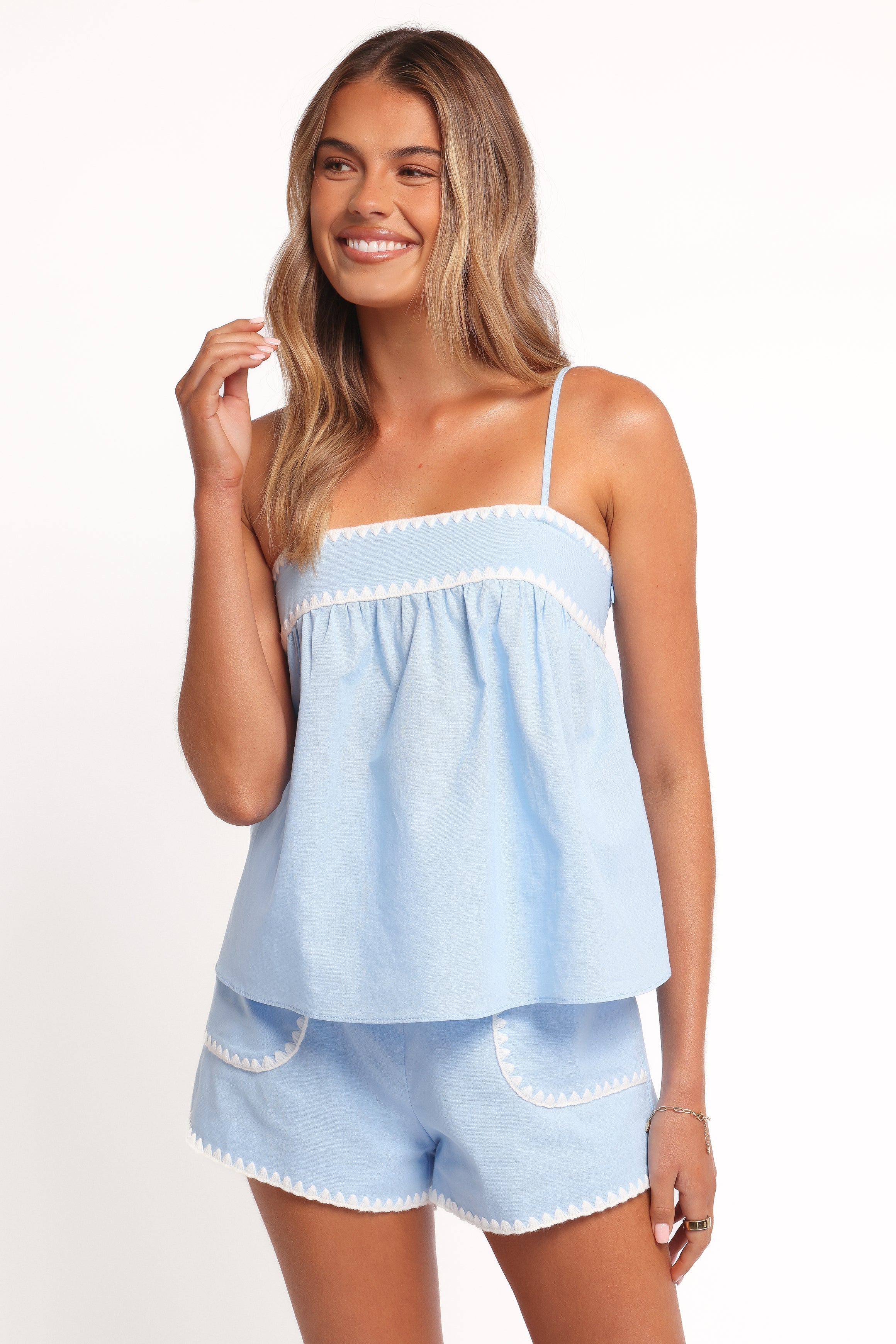 Lila Short Set Blue