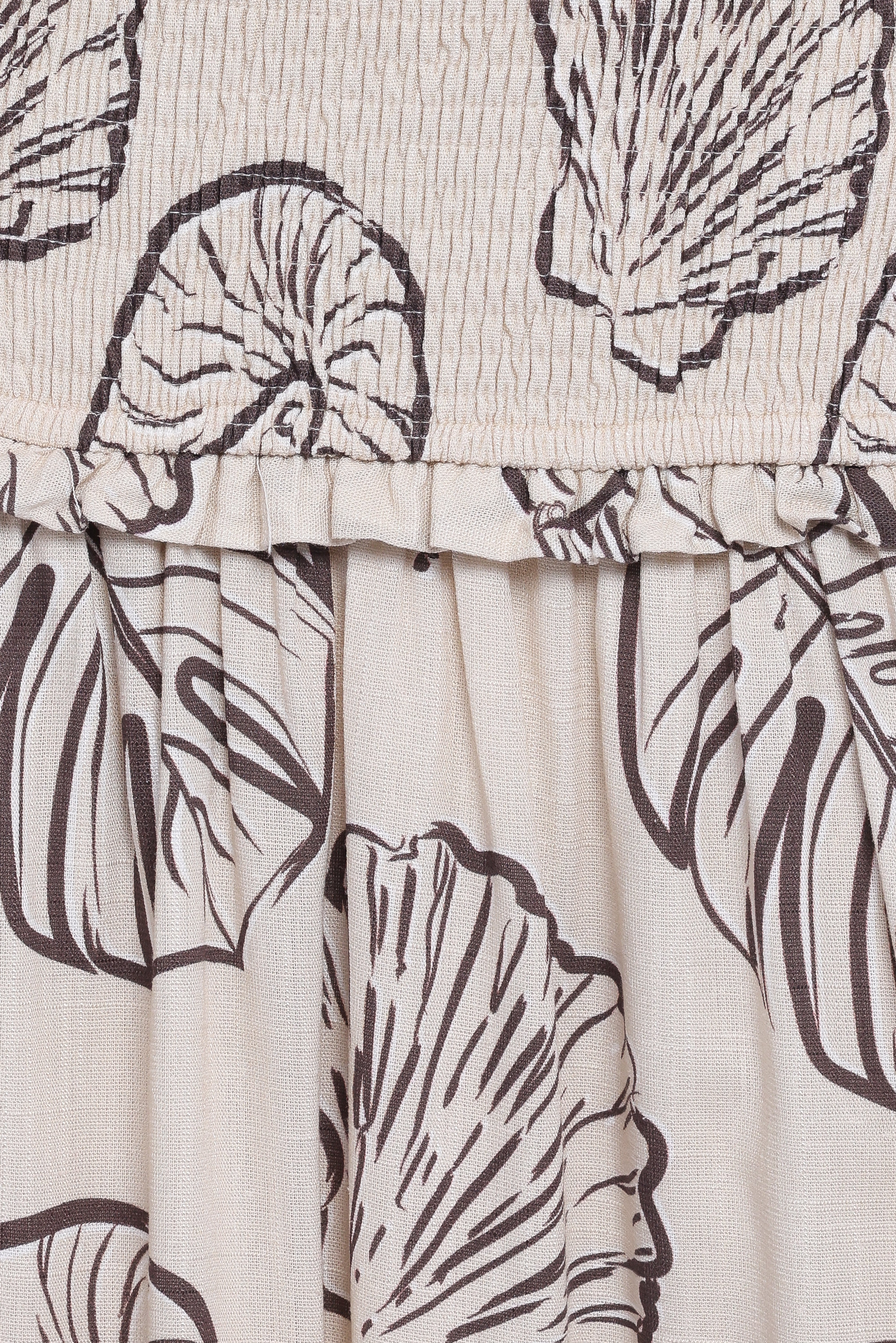 Parkway Maxi Dress Cream Shells