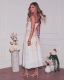 Sweet Somethings Floral Midi Dress