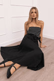 Alessandra Midi Skirt Black