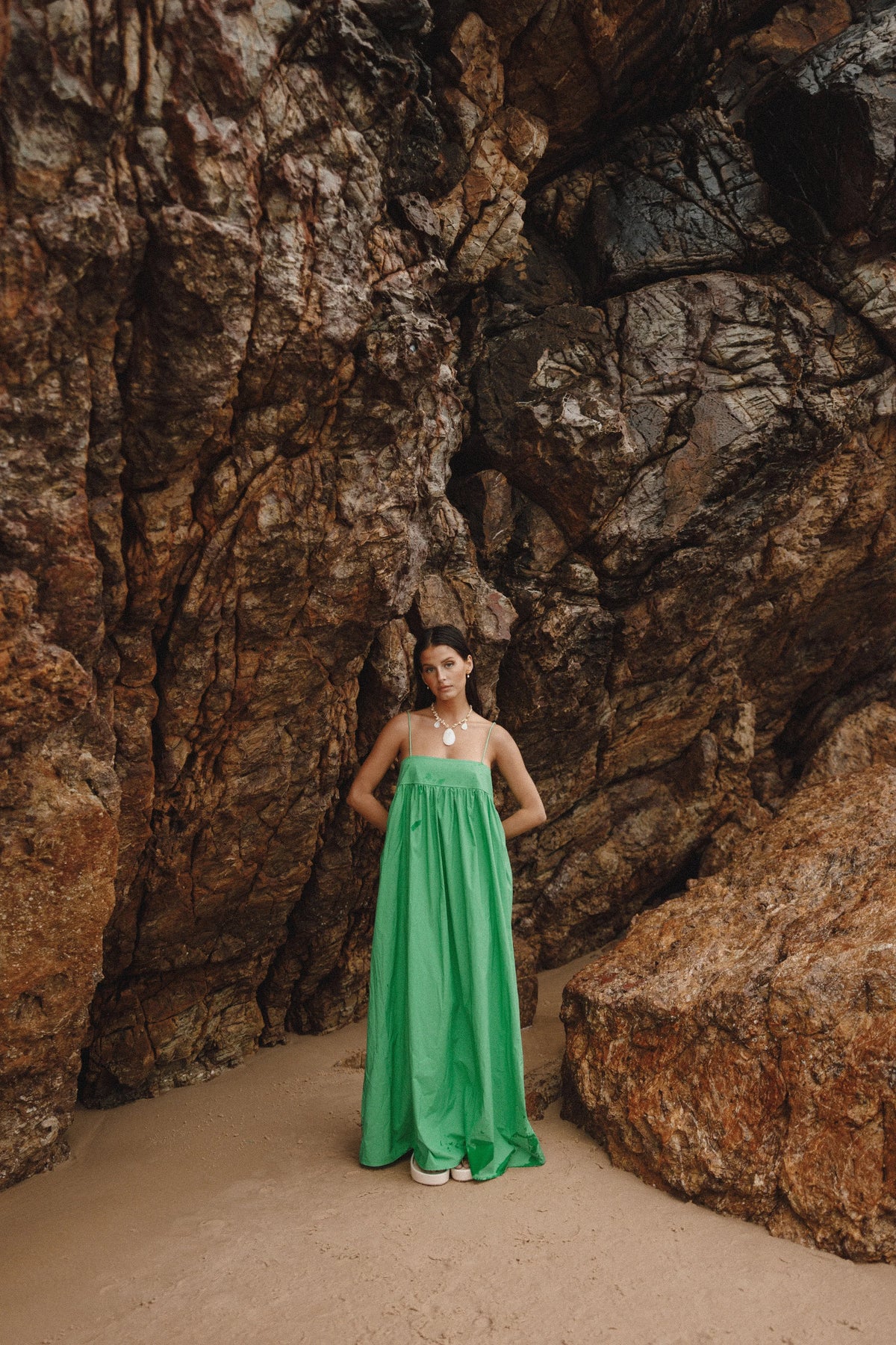 Serina Maxi Dress Green