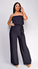 May Tube Jumpsuit Black