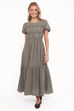 Deloria Maxi Dress Olive