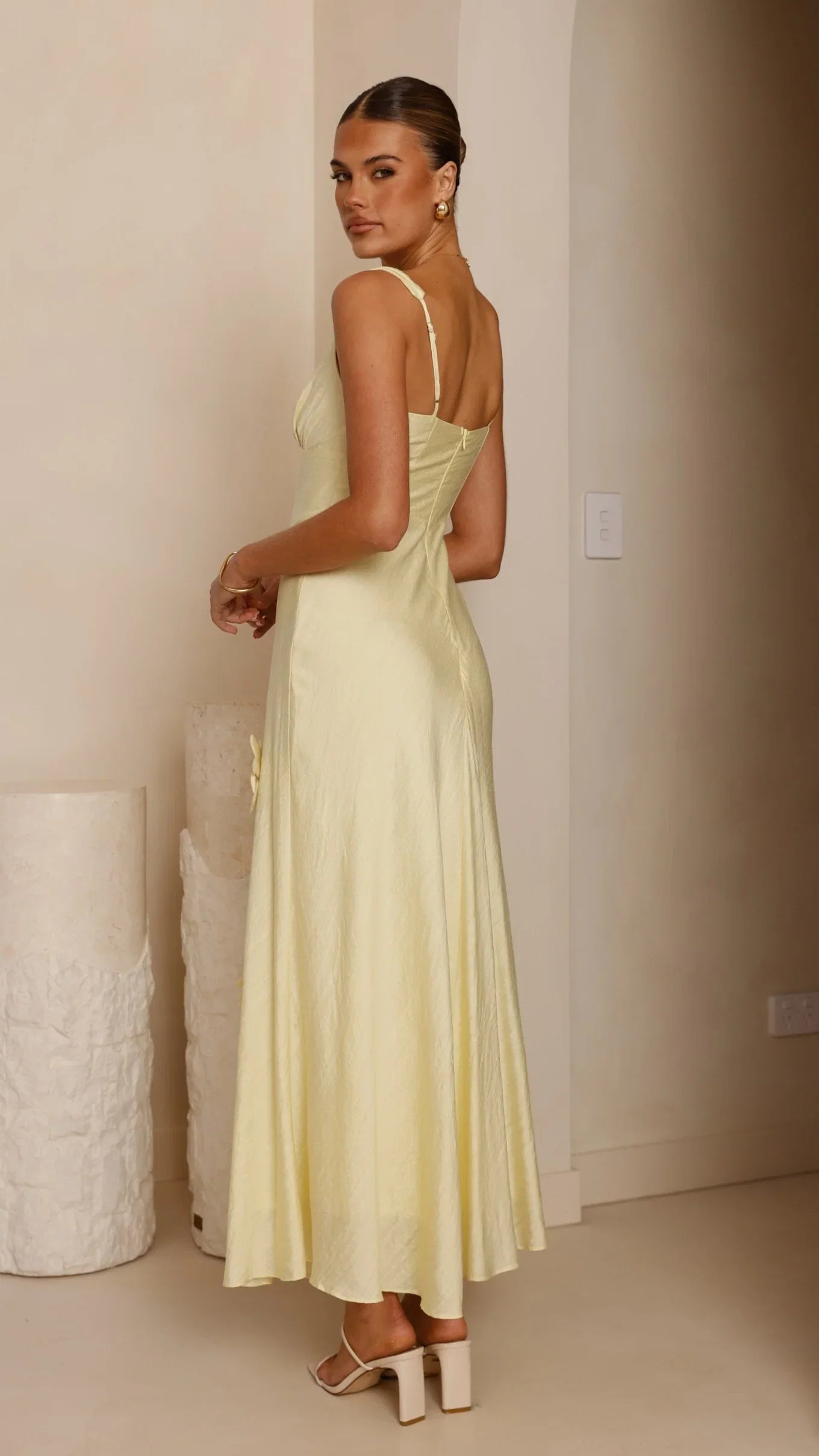 Lavara Maxi Dress Yellow