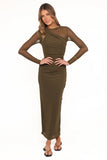 Tormund Midi Dress Olive