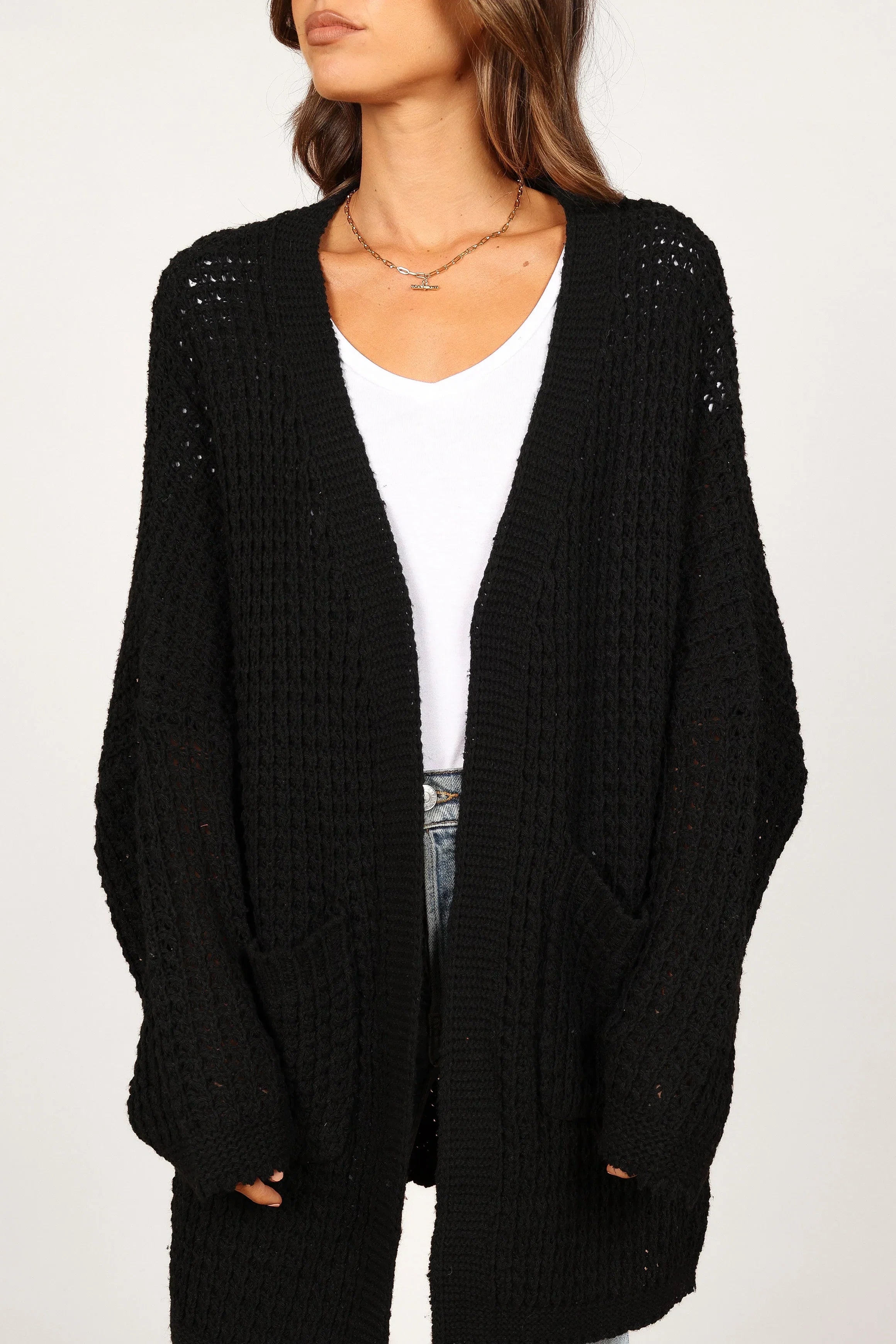 Leyonie Cardigan Black